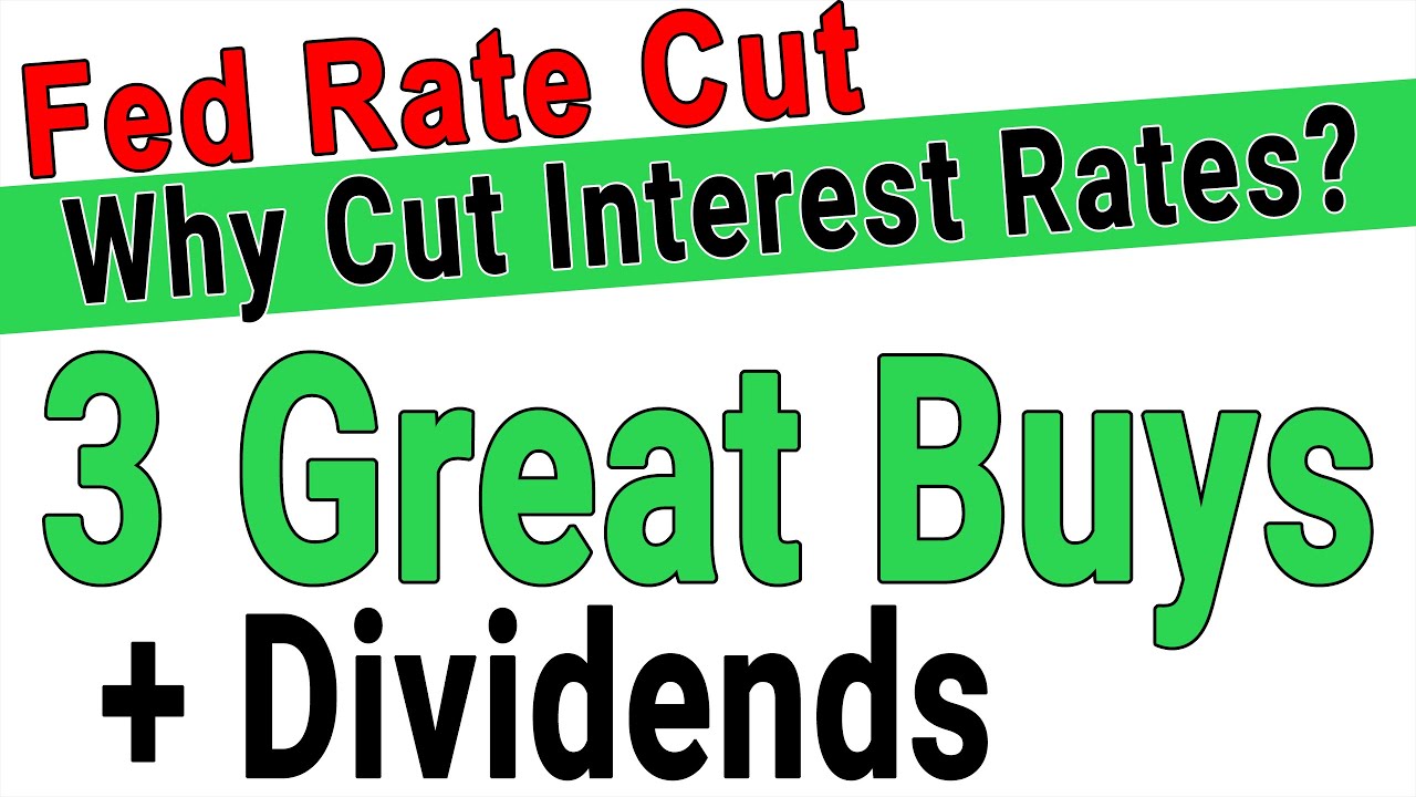 BEST Dividend Buys &amp; More after the Fed Rate Cut - YouTube
