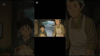 Rainy Village Boy | Peaceful Ghibli ASMR Story 🌧️🌾
