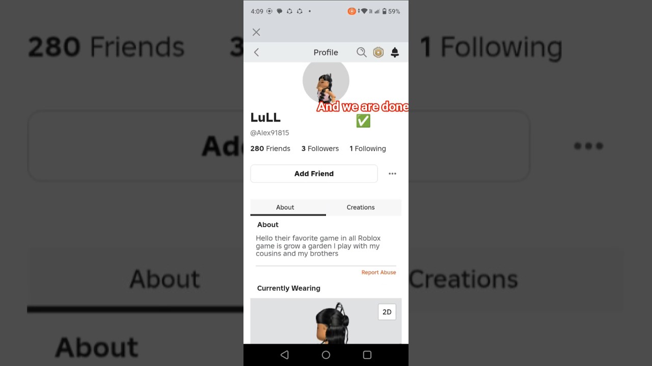 how to cancel a friend request you gave to someone on Roblox 👆🏽