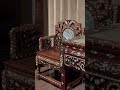 Rosewood furniture with mother-of-pearl inlay #beijing #museum