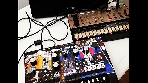 Korg Volca Keys, Korg Monotribe & IK Multimedia iLoud