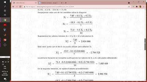 Método de Jacobi y Método de Gauss Seidel | Código en C++