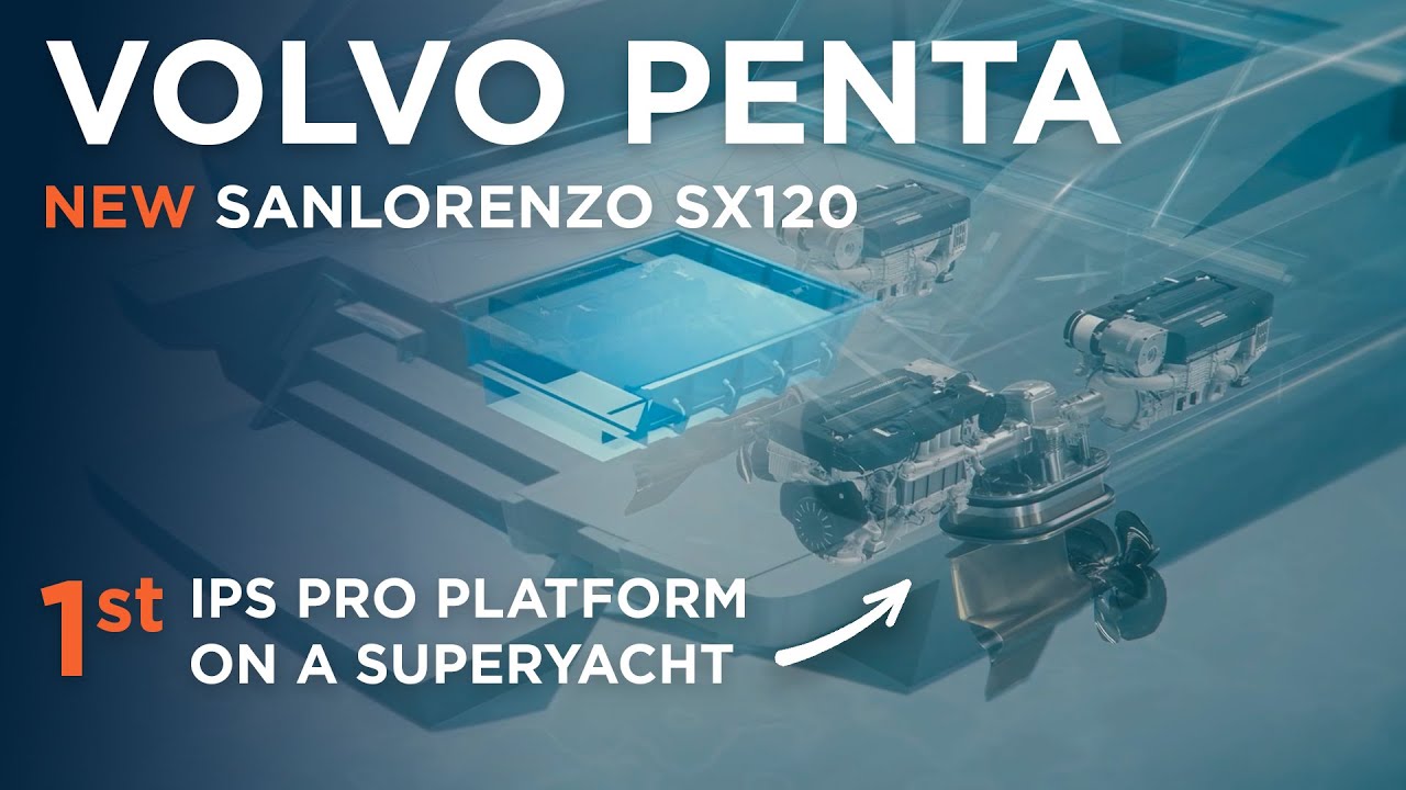 Inside Sanlorenzo SX120: Volvo Penta’s IPS Professional Platform Debut