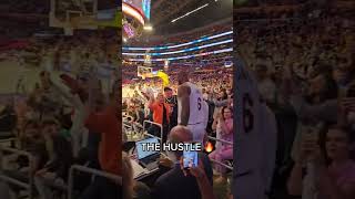 The crowd was loving this effort from LeBron 👏 Net Worth