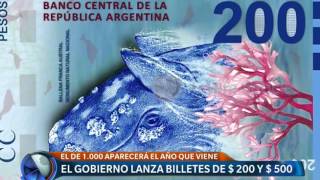 Cómo serán los billetes de $200 y $500 -Telefe Noticias