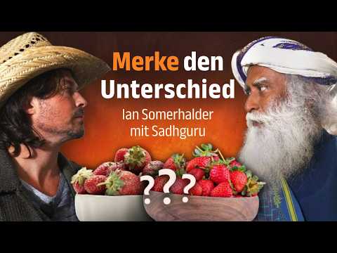 This blind taste test will change how you see food – Sadhguru & Ian Somerhalder