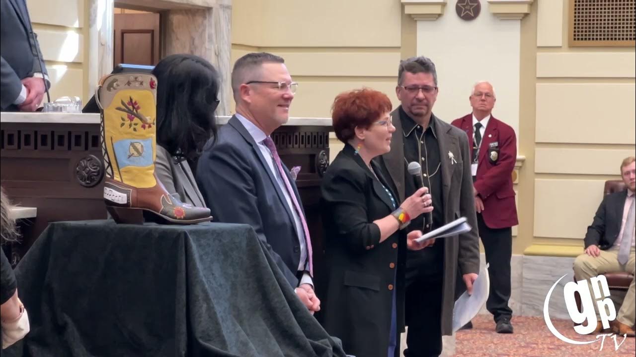 Guthrie's Lisa Sorrell honored For Her Oklahoma Custom Boots on Senate Floor YouTube
