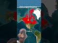 Canada Is WAY Bigger Than You Think #usa #viral #geography #peakeverything
