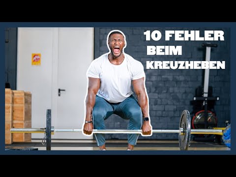 10 Fehler beim Kreuzheben I Richtige Ausführung und Tipps I mit Wing Dodo