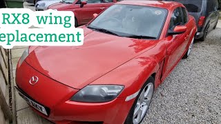 Athlete Statistics Mazda RX8 wing replacement