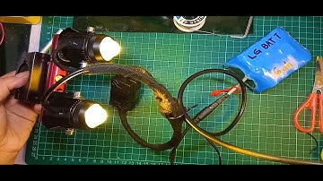 DIY: paano mag wireng sa mini driving lights gamit ang 3way switch