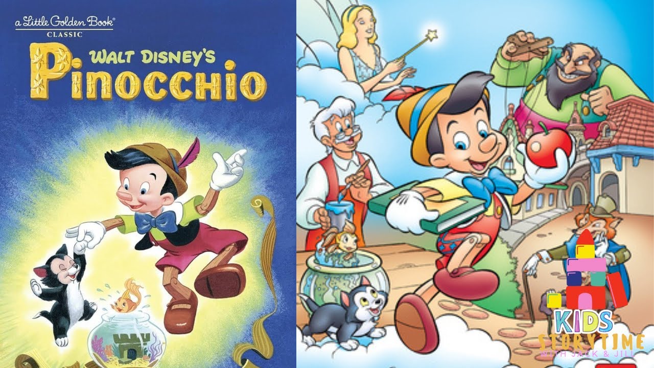 🧍🧍‍♂️ Kids Book Read Aloud: Walt Disney’s Pinocchio