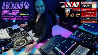 HOUSE &amp; TECH LIVE MIX - 20/07/2025 - UW RADIO VOL 198 -CANCUN - PLAYA DEL CARMEN- TULUM.