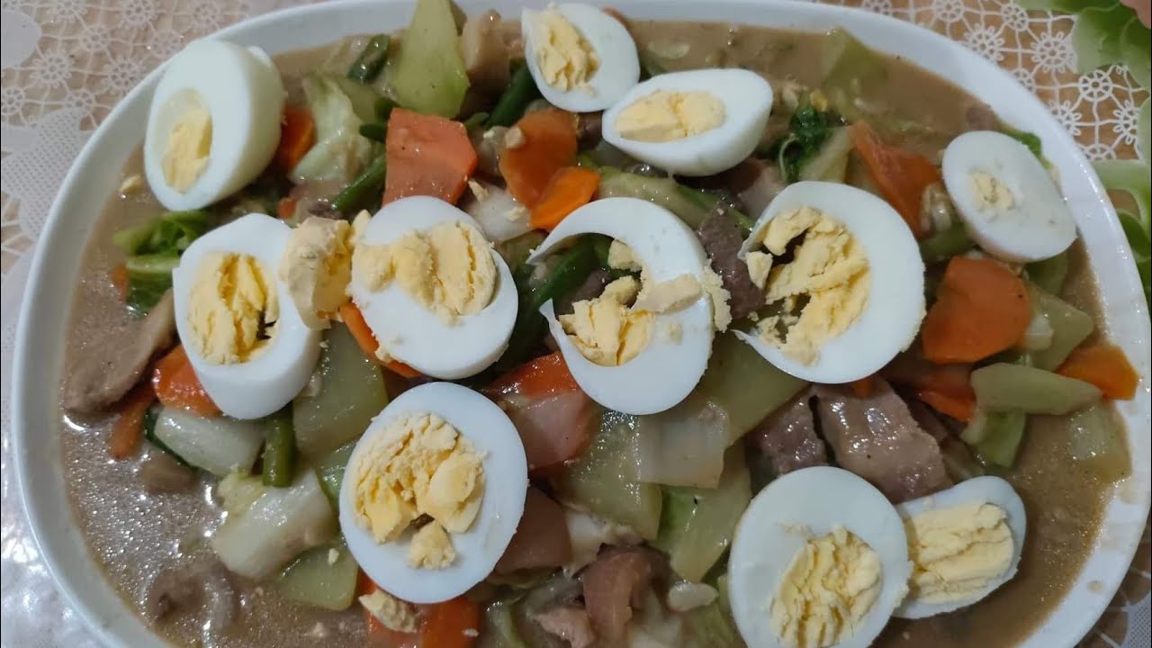 Creamy And Super Tasty Chopsuey With Evaporated Milk YouTube