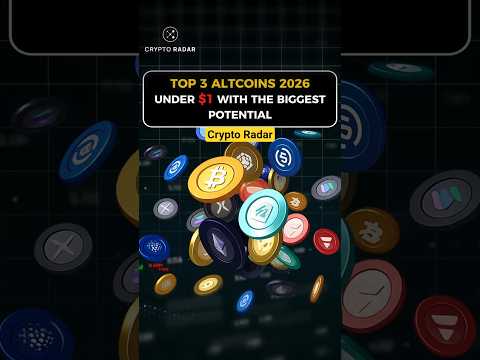 Top 3 Altcoins 2026 Under $1 With the Biggest Potential