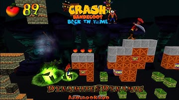 Crash Bandicoot - Back in Time Fan Game: Custom Level: Dynamites Dynamic By AvocadoKado
