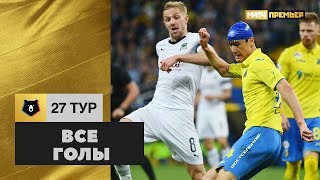 Все голы 27-го тура РПЛ