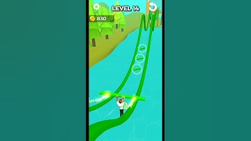 Stunt Rails Level 14 #shorts