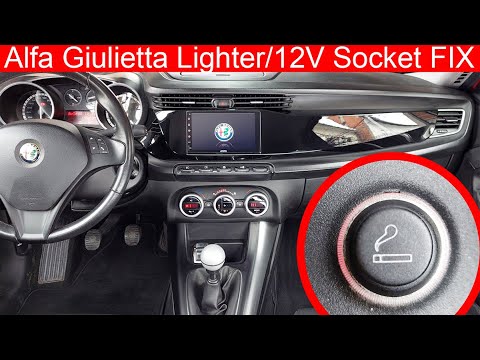 Alfa Romeo Giulietta 12V Socket FIX