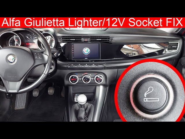 Alfa Romeo Giulietta 12V Socket FIX