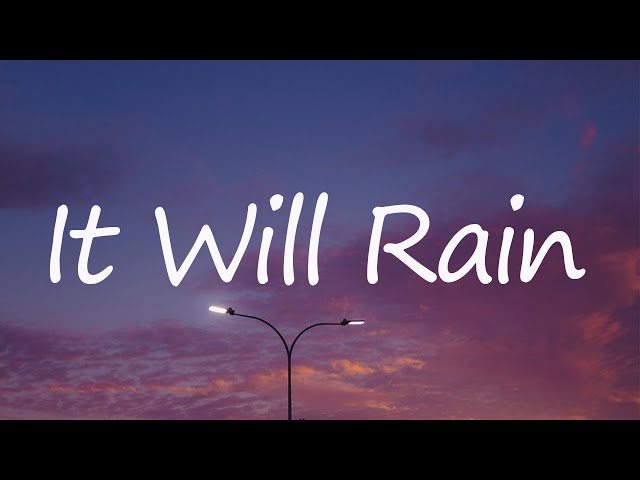 Bruno Mars - It will rain (Lyrics) | Ali Gatie, Bruno Mars,... class=