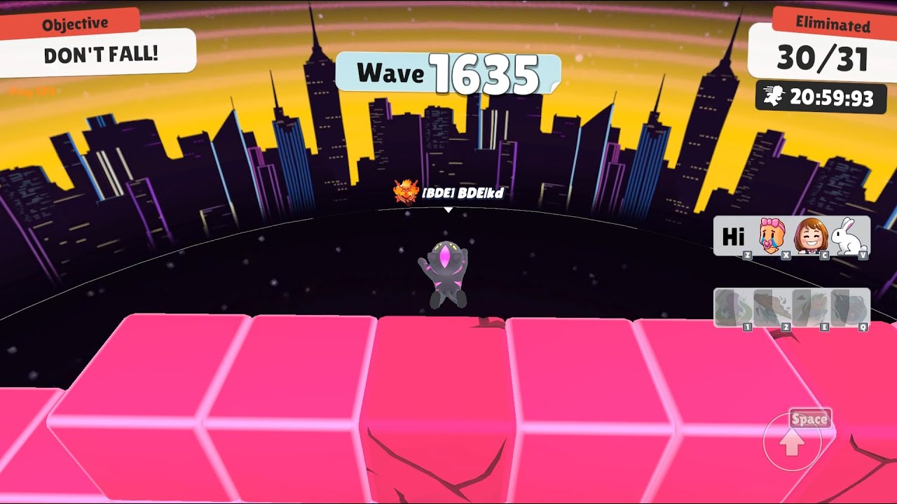 1635 WAVES IN BLOCK DASH ENDLESS WITH Psicomediamm ON 110 PING 🔥🤯 # ...