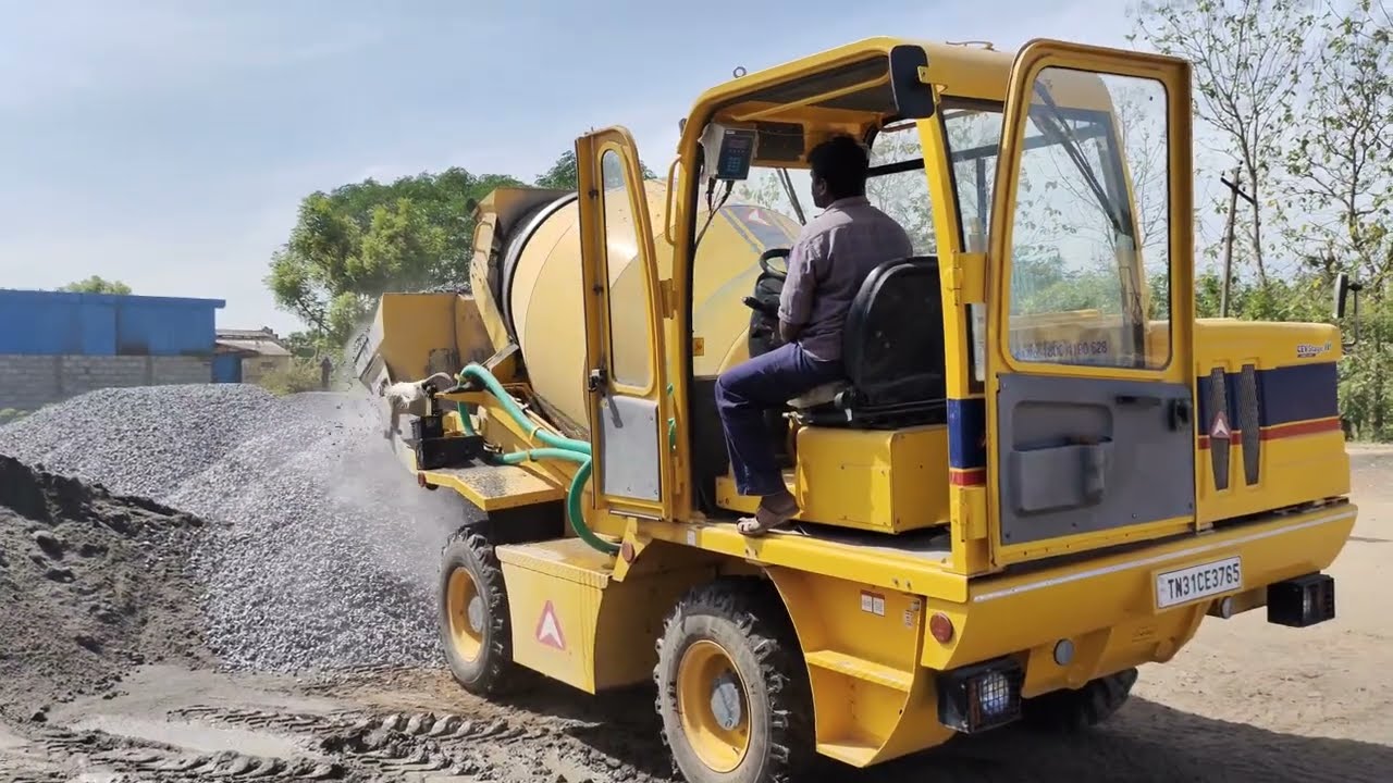 Ajax loading  at  bridge work 4k video