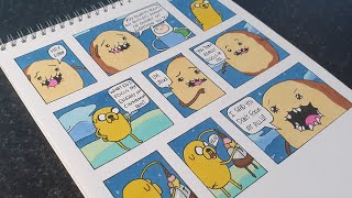 Adventure time comic strip