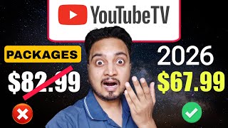 YouTube TV Plans and Prices 2026 | YouTube TV 10 Days Free Trial | YouTube TV Packages 