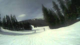 Skiing Vail, CO - Top to bottom (Ski/Snowboard Run)