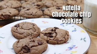 Nutella Chocolate Chip Cookies | Easy Cookie Recipe | MOLCE Easy Recipes
