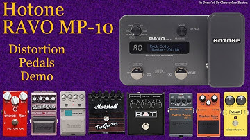 Hotone Ravo MP-10 - Demo of Distortion Pedals
