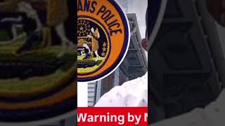 Details this weekend warning from nopd Guide
