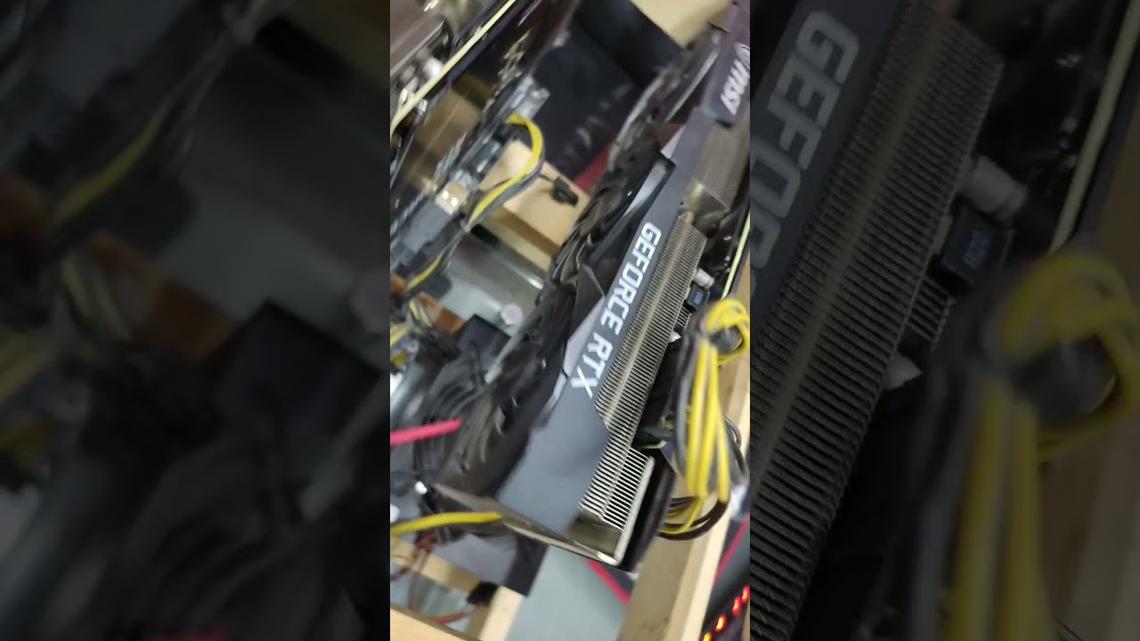 420 MHZ Mining Rig Setup | RTX 3090 & RTX 3070 GPUs