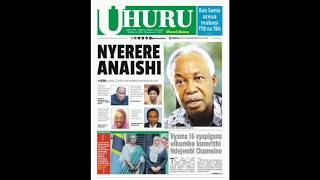 PITIA VICHWA VYA HABARI KATIKA MAGAZETI YA LEO OKTOBA 14, 2026 