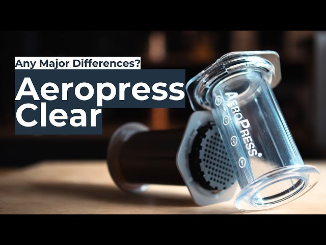 Serving up Clarity - Aeropress Clear Unboxing & Review