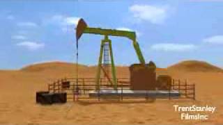 3D Pumpjack Model