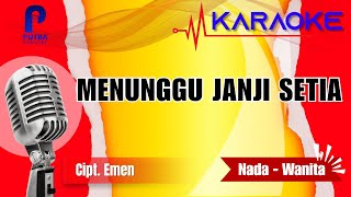 Karaoke Azizah Maumere Feat Mubai   Menunggu Janji Setia Nada Wanita