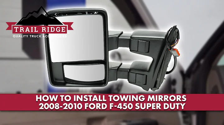 How to Install Towing Mirrors 2008-2010 Ford F-450 Super Duty