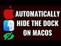 How to Automatically Hide the Dock on MacOS