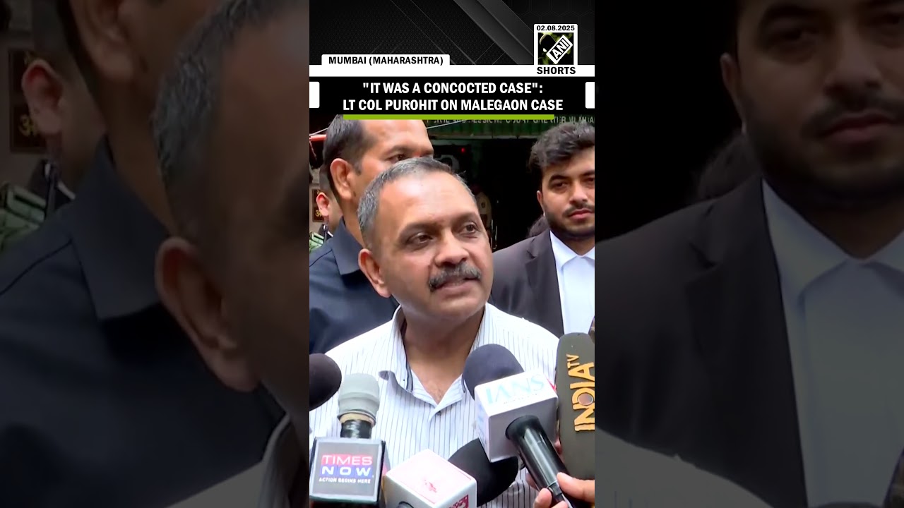 Malegaon blast verdict: Lt Col Purohit calls case ‘concocted’, blames illegitimate acts by others