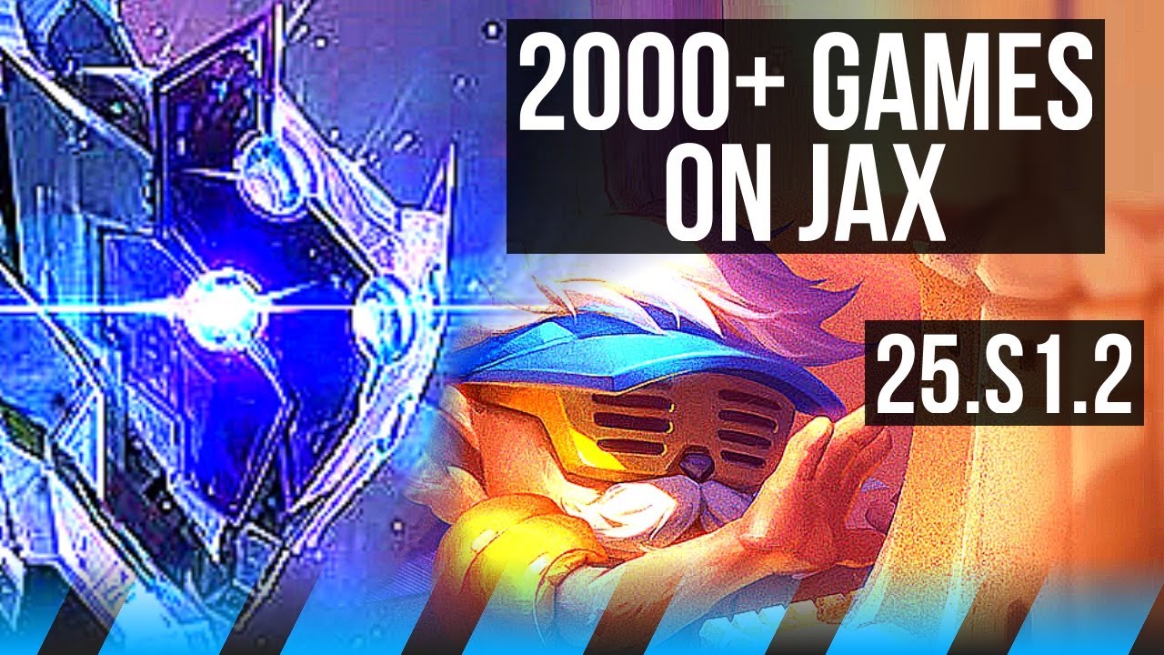 JAX vs HEIMERDINGER (MID) | 2000+ games | NA Master | 25.S1.2