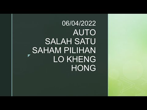 SAHAM AUTO VIEW KEDEPAN