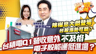 【股市雙響炮】除權息大戲登場 台股漲勢可期？台積電Q1營收意外不及格 電子股能逢低進場？2023.04.11 籌碼動能   謝宗霖