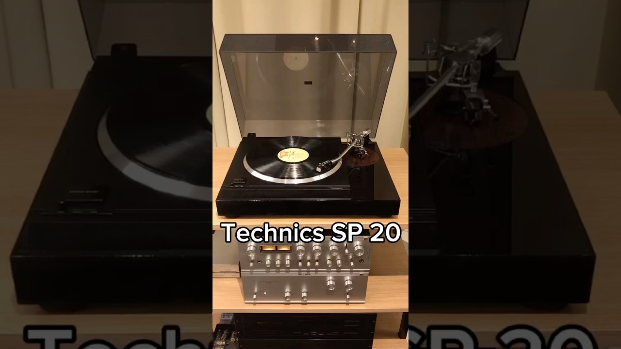 🔥 Technics SP-20: The Ultimate Direct Drive Turntable