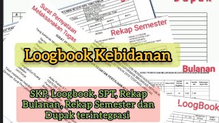 LoogBook Bidan II Aplikasi SKP dan Dupak Kesehatan