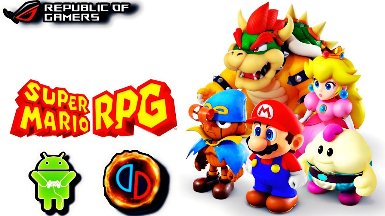 SUPER MÁRIO RPG REMAKE NO YUZU NCE 165 COM DRIVER turnip24.0.0 v12