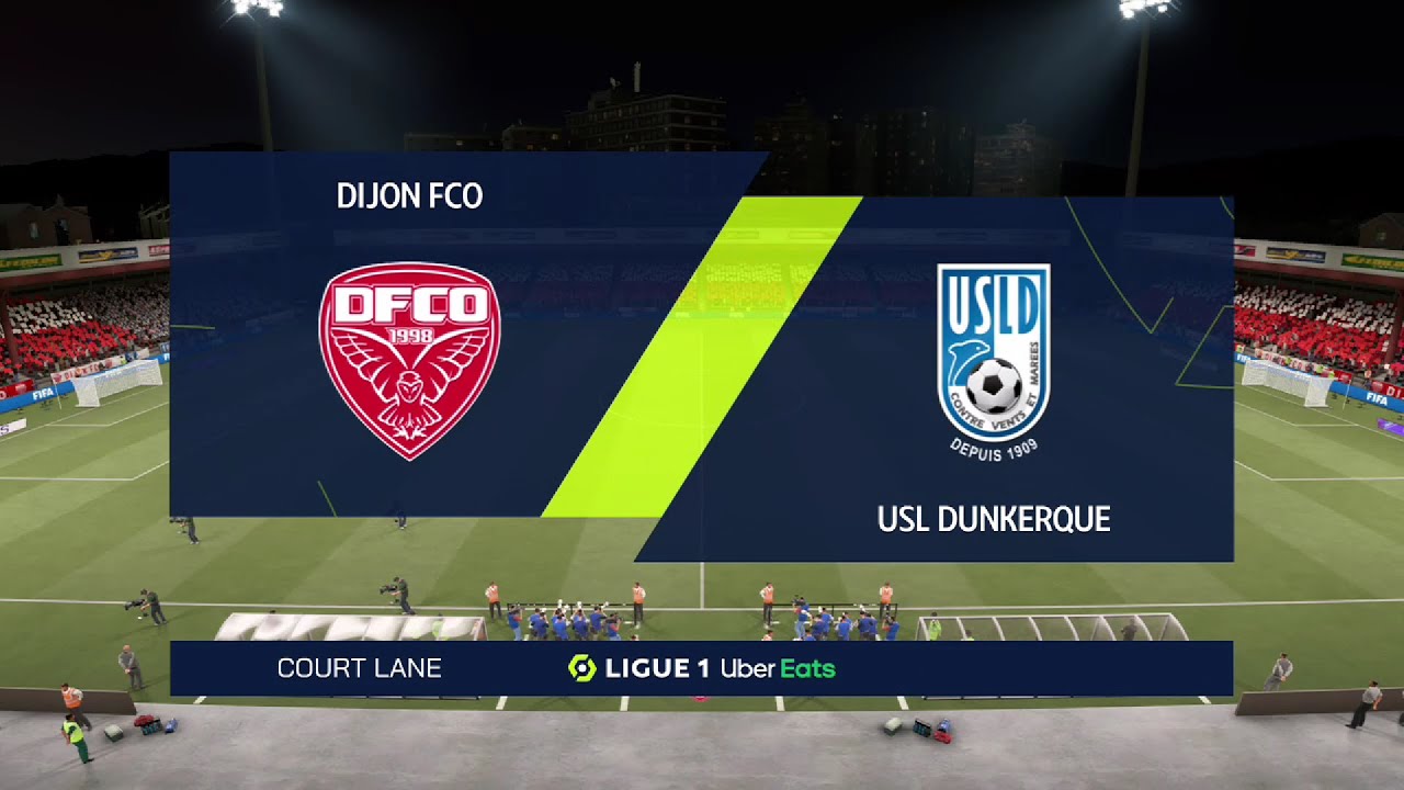 Dijon vs Dunkerque | Ligue 2 (18/09/2021) | Fifa 21