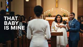 During The Baby Dedication, A Woman In White Stood Up — And Said \