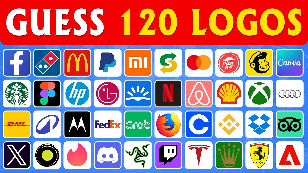 Only 3 Seconds! ⏳ Can You Guess These Logos? 🤔🔥 | Word Chaser